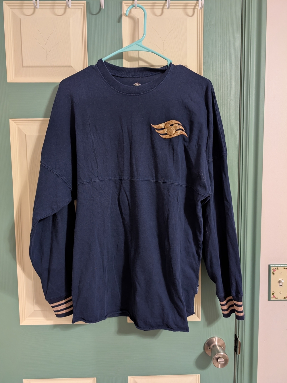 Disney Cruise Line Navy And Rose Gold Spirit Jersey